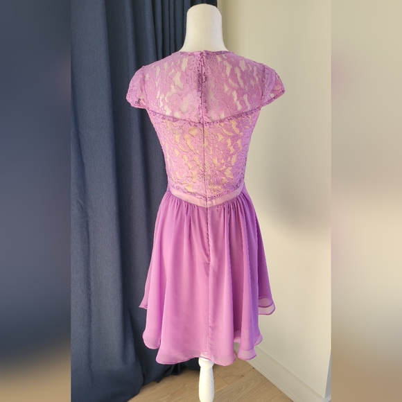 LULUS | Light Purple Lace Dress - Picture 7 of 9